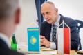 Wicemarszałek Leszek Pietraszek spotkał się z JE Ambasadorem Kazachstanu w Polsce Nurlanem Zhalgasbayev’em 