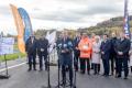 Droga ekspresowa S1 na odcinku Przybędza - Milówka. 