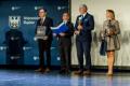 Wręczenie nagród podczas Forum Sołtysów Województwa Śląskiego. 