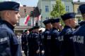 Policjanci podczas obchodów Święta Policji. 