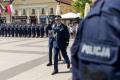 Policjanci podczas obchodów Święta Policji. 