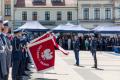 Policjanci podczas obchodów Święta Policji. 