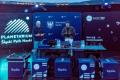 Studio radiowe wraz z publicznością w Planetarium Śląskim. 