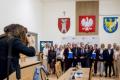 Uczestnicy uroczystości. 