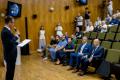 Uczestnicy konferencji prasowej. 