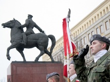  Główne uroczystości rocznicowe odbyły się pod Pomnikiem Marszałka Józefa Piłsudskiego w Katowicach 
