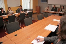  Spotkanie w Gmachu Sejmu Śląskiego poprzedziło konferencję nt. rynku pracy 