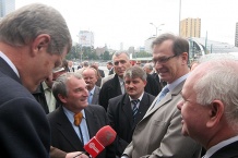  Cześć ekspozycji ulokowano przed katowickim &#8222;Spodkiem&#8221; 