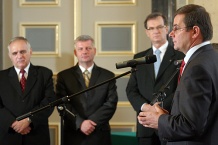  Minister Transportu Jerzy Polaczek mówił o szansach dla regionu, jakie niesie inwestycja 