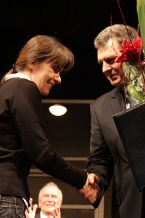  Marszałek Bogusław Śmigielski wręczył nagrodę publiczności 