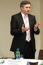  O atutach regionu przekonywał członek Zarządu Mariusz Kleszczewski. 