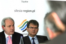  Adam Szejnfeld, wiceminister Gospodarki oraz marszałek Bogusław Śmigielski zachęcali hiszpańskich przedsiębiorców do inwestycji w Województwie Śląskim 