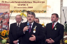  Wicemarszałek Marian Ormaniec mówił o pomoc unijnej jaka trafia na obszary wiejskie Województwa Śląskiego 