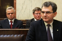  Bogusław Śmigielski &#8211; marszałek Województwa Śląskiego i dwóch wicemarszałków Adam Stach i Zbyszek Zaborowski 