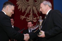  Oskar dla Sosnowca &#8211; na zdjęciu prezydent Kazimierz Górski 