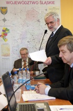  Spotkanie otworzył Andrzej Baksik - dyrektor Wydział Planowania Strategicznego i Przestrzennego Urzędu Marszałkowskiego 