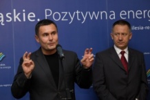  O idei konkursu mówili redaktor Marek Czyż oraz Arkadiusz Hołda, prezes TVS 