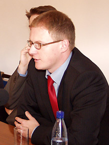  Krzysztof Krystowski, podsekretarz Stanu w Ministerstwie Gospodarki, Pracy i Polityki Społecznej 