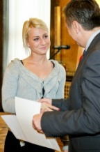 Karolina Naja laureatka pierwszego miejsce na Mistrzostwach Europy młodzieżowców w kajakarstwie 