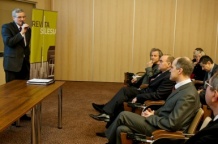  Spotkanie prowadził Tadeusz Adamski – dyrektor Wydziału Gospodarki Urzędu Marszałkowskiego Województwa Śląskiego 