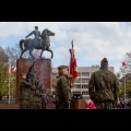  Uroczystości przed pomnikiem Józefa Piłsudskiego w Katowicach / fot. Tomasz Żak / UMWS 