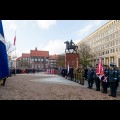  Uroczystości przed pomnikiem Józefa Piłsudskiego w Katowicach / fot. Tomasz Żak / UMWS 