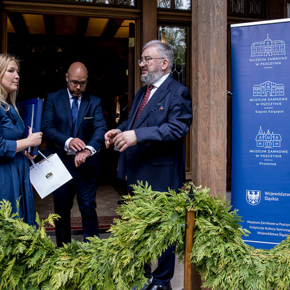 Rewitalizacja Zameczku Myśliwskiego w Promnicach. fot. Tomasz Żak / UMWS