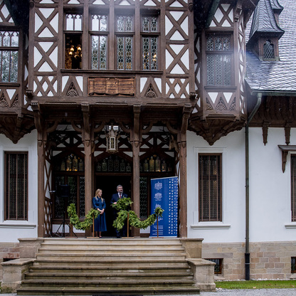 Rewitalizacja Zameczku Myśliwskiego w Promnicach. fot. Tomasz Żak / UMWS