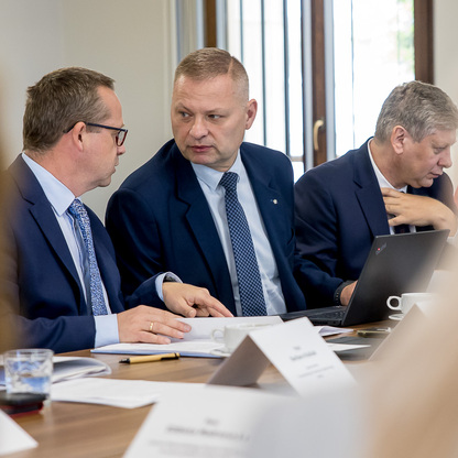 Inauguracja prac Wojewódzkiego Zespołu Koordynacji ds. polityki umiejętności. fot. Tomasz Żak / UMWS