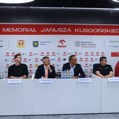 Orlen Memoriał Janusza Kusocińskiego - konferencja prasowa. fot. Andrzej Grygiel / UMWS