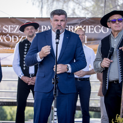 Łossod – jesienny Redyk w Węgierskiej Górce. fot. Tomasz Żak / UMWS