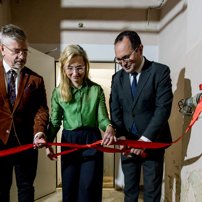 Otwarcie zrealizowanych inwestycji w Wojewódzkim Szpitalu Chorób Płuc w Wodzisławiu Śląskim,. fot. Tomasz Żak / UMWS