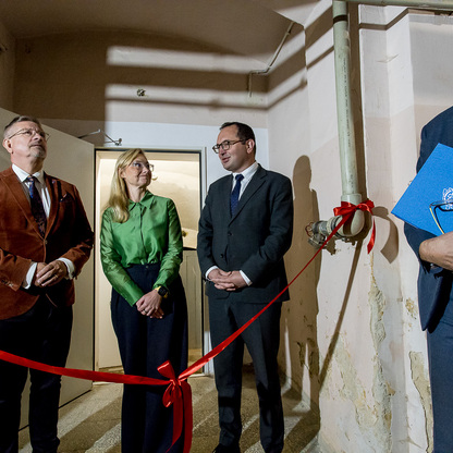 Otwarcie zrealizowanych inwestycji w Wojewódzkim Szpitalu Chorób Płuc w Wodzisławiu Śląskim,. fot. Tomasz Żak / UMWS