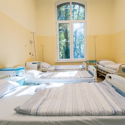 Otwarcie zrealizowanych inwestycji w Wojewódzkim Szpitalu Chorób Płuc w Wodzisławiu Śląskim,. fot. Tomasz Żak / UMWS