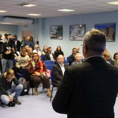 500 operacji robotycznych - konferencja prasowa. fot. Janusz Binkiewicz / UMWS