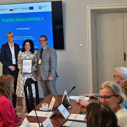 Pierwsze posiedzenie Śląskiej Rady Edukacji w ramach II edycji projektu. fot. UMWS