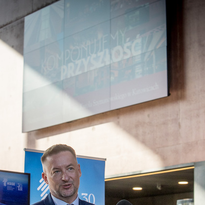 KSSE liderem - konferencja prasowa. fot. Tomasz Żak / UMWS