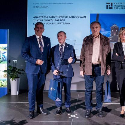 Wręczono nagrody w konkursie Najlepsza Przestrzeń Publiczna Województwa Śląskiego. fot. Tomasz Żak / UMWS