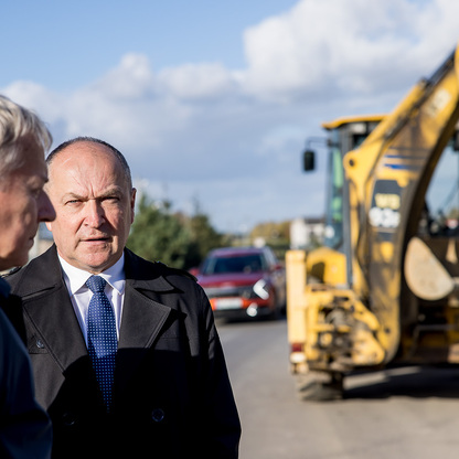 Duże inwestycje drogowe na północy regionu. fot. Tomasz Żak / UMWS