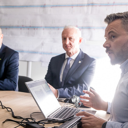 Duże inwestycje drogowe na północy regionu. fot. Tomasz Żak / UMWS
