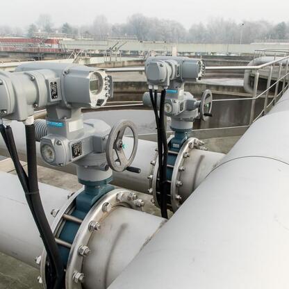 Wodociągi Jaworzno: Wysokie technologie w oczyszczalni ścieków Jeleń Dąb. (wygenerowano przez AI)