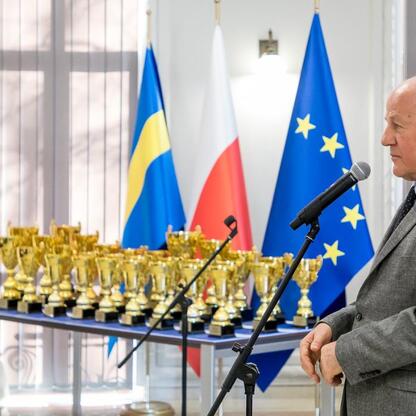 Podsumowanie wyników sportowych szkół o Puchar Marszałka Województwa Śląskiego. (wygenerowano przez AI)