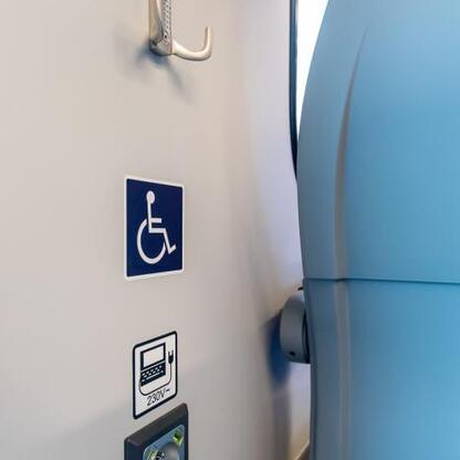 Nowoczesne pociągi Impuls 2 w Kolejach Śląskich. (wygenerowano przez AI)