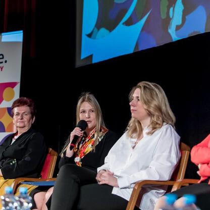 Panel dyskusyjny na konferencji 