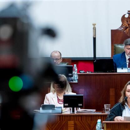 Sejmik Śląska dyskutuje i głosuje nad audytem krajobrazowym i alokacjami finansowymi. (wygenerowano przez AI)
