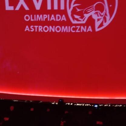 68. Olimpiada Astronomiczna w Śląskim Parku Nauki w Chorzowie. (wygenerowano przez AI)
