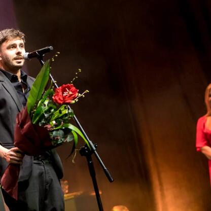 Na 57. edycji Złotych Maski, Teatr Polski w Bielsku-Białej odbiera nagrodę za najlepszy spektakl 