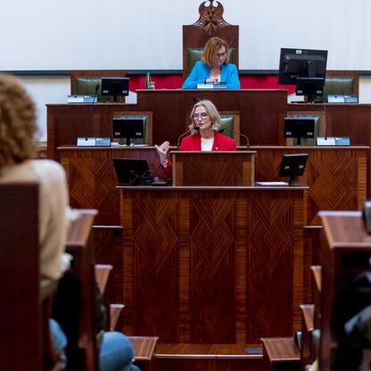 Wystąpienie na konferencji 
