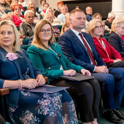 Rafał Adamczyk, członek Zarządu Województwa Śląskiego, uczestniczy w galii 