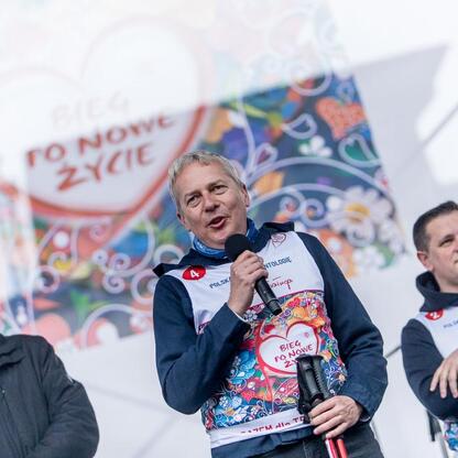 Marszałek Wojciech Saługa przemawia na 26. 